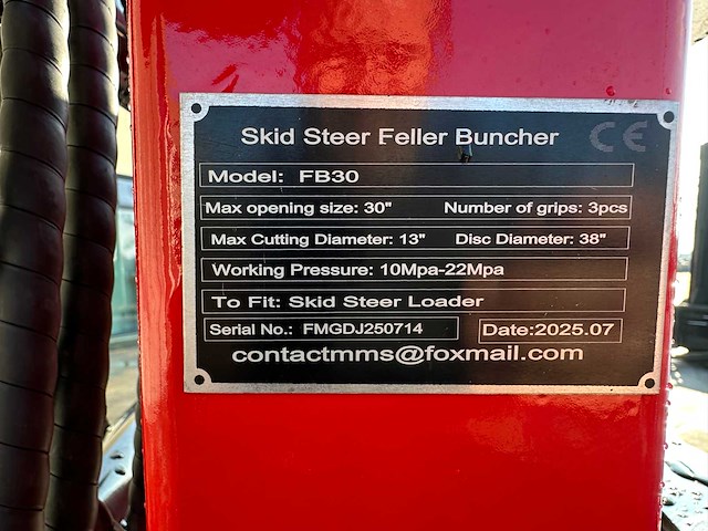 Mms - 2025 - fb30 - boomzaag - afbeelding 5 van  13