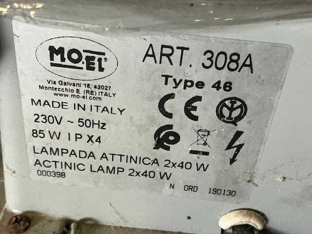 Mo-el type 46-308a insectenvanger (15x) - afbeelding 1 van  1