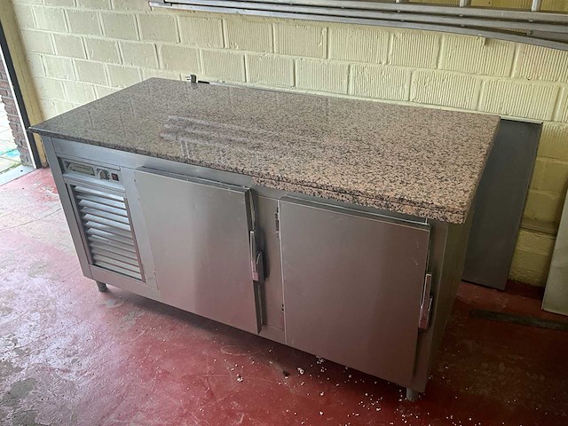 Mobema rwt-t-1620 koelwerkbank met 2 koel departementen - afbeelding 2 van  13