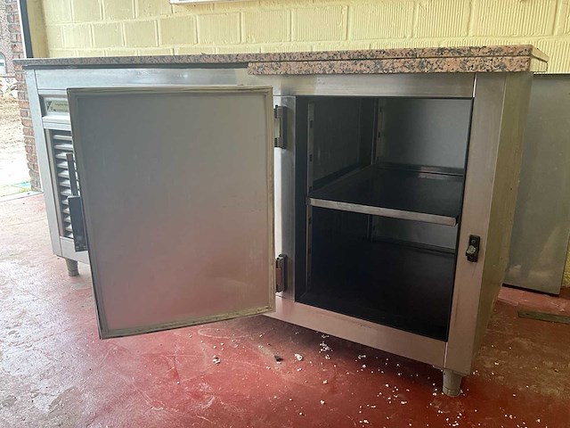 Mobema rwt-t-1620 koelwerkbank met 2 koel departementen - afbeelding 4 van  13