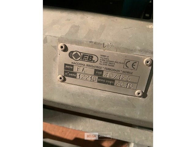 Mobiel irrigatiesysteem - afbeelding 4 van  6