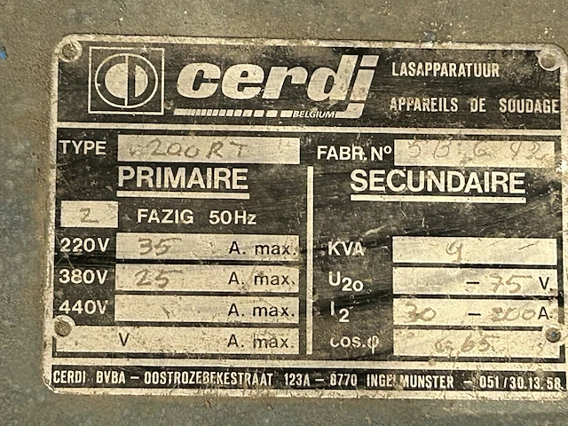 Mobiel lastoestel cerdi - afbeelding 2 van  4