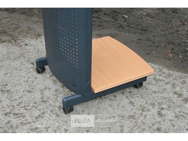 Mobiel tafeltje met printer en telefoon - afbeelding 6 van  7