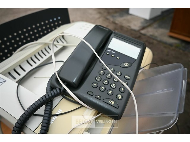 Mobiel tafeltje met printer en telefoon - afbeelding 4 van  7