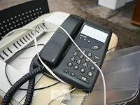 Mobiel tafeltje met printer en telefoon - afbeelding 4 van  7