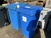 Mobiele afvalcontainer (2x) - afbeelding 1 van  1