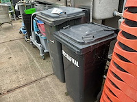 Mobiele afvalcontainer (2x) - afbeelding 1 van  3