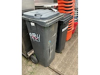 Mobiele afvalcontainer (2x) - afbeelding 2 van  3