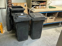Mobiele afvalcontainer (4x) - afbeelding 1 van  3
