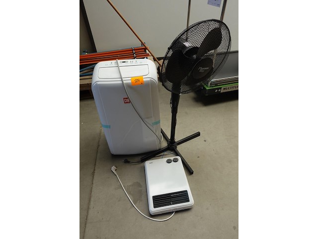 Mobiele airco + 2x diversen - afbeelding 1 van  7