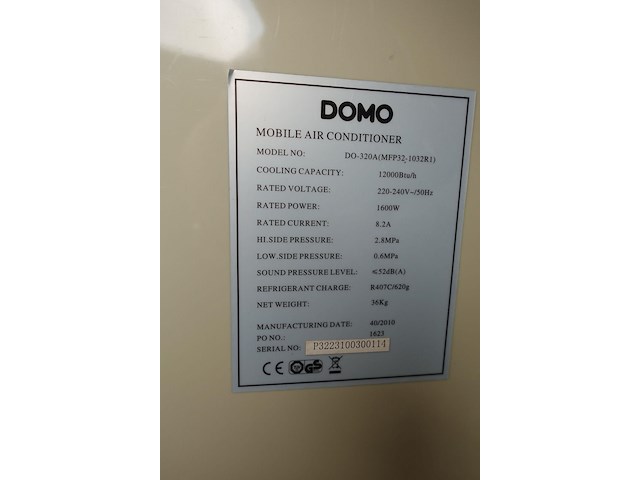 Mobiele airco domo - afbeelding 5 van  5