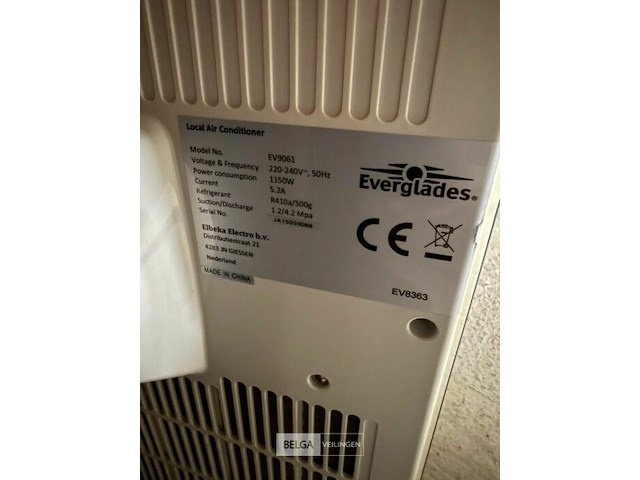 Mobiele airco everglades - afbeelding 2 van  2