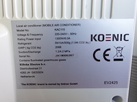 Mobiele airco koenic - afbeelding 5 van  5