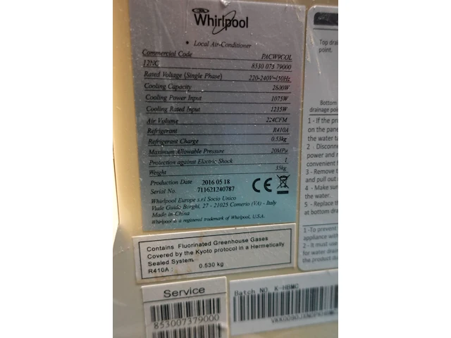 Mobiele airco whirlpool - afbeelding 6 van  6