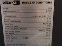 Mobiele airco zibro - afbeelding 3 van  3