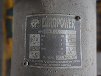 Mobiele benzine stroomgroep europower - afbeelding 4 van  4