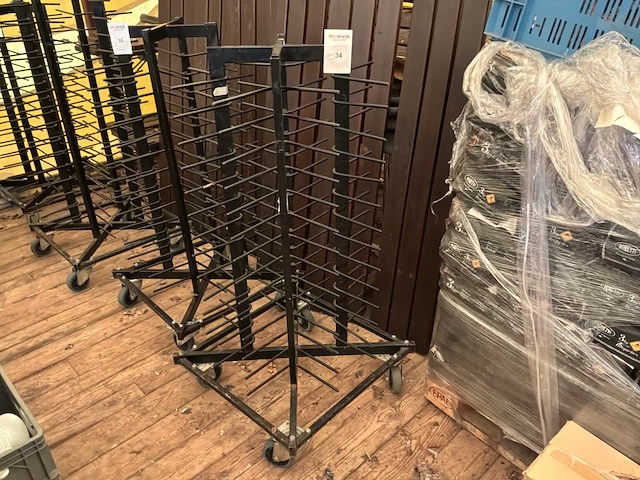 Mobiele bordenrek - afbeelding 1 van  3