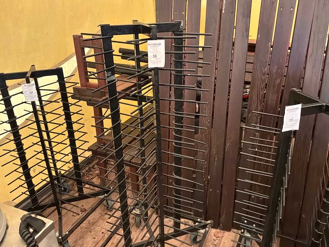 Mobiele bordenrek - afbeelding 1 van  2