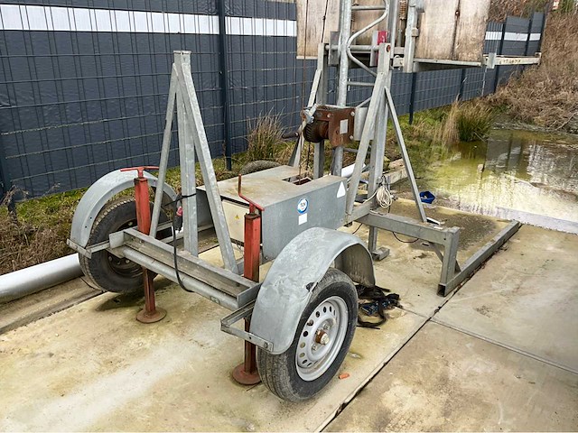 Mobiele bouwlift/materiaallift - 9m - 300kg - afbeelding 1 van  17