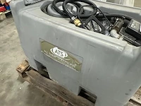 Mobiele brandstoftank ats, met piusi pomp, bouwjaar 2020, 230 v, serienummer f00730000. werking niet gekend. - afbeelding 2 van  3