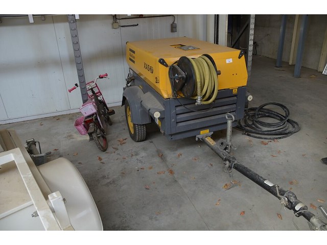 Mobiele compressor atlas copco xas37 ca. 158 uur zo goed als nieuw - afbeelding 2 van  16