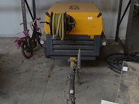 Mobiele compressor atlas copco xas37 ca. 158 uur zo goed als nieuw - afbeelding 3 van  16