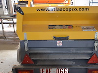 Mobiele compressor atlas copco xas37 ca. 158 uur zo goed als nieuw - afbeelding 5 van  16