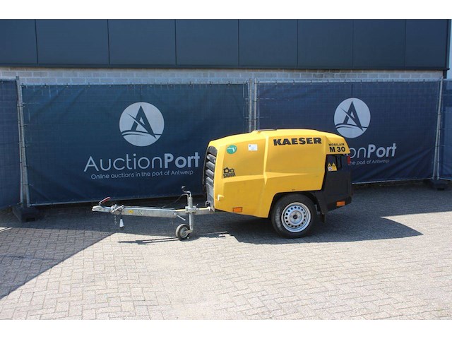 Mobiele compressor kaeser m30 diesel 18.2kw 2022 - afbeelding 1 van  1