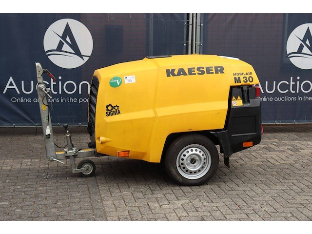 Mobiele compressor kaeser m30 diesel 18.2kw 2022 - afbeelding 1 van  1