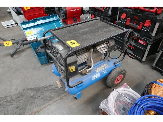 Mobiele compressor met dubbele drukvat abac - afbeelding 1 van  4