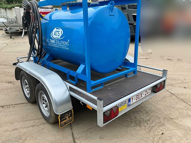 Mobiele dieselopslagtank 898l op dubbelas aanhangwagen – emiliana serbatoi - afbeelding 11 van  14
