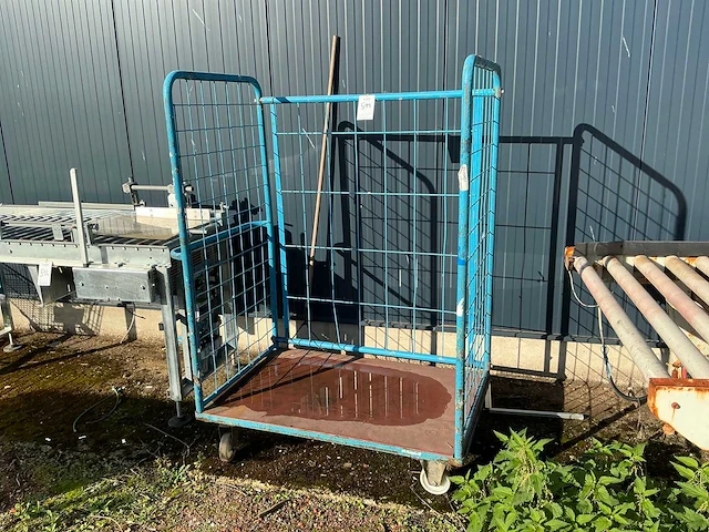 Mobiele draadcontainer - afbeelding 1 van  2
