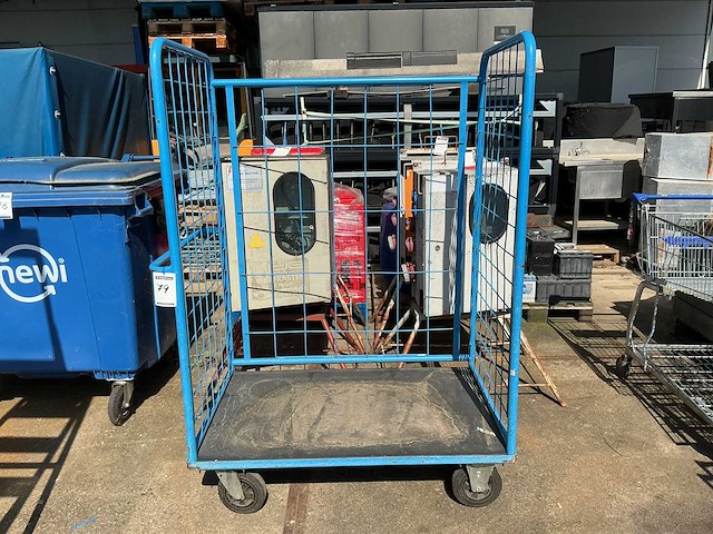 Mobiele draadcontainer - afbeelding 1 van  2