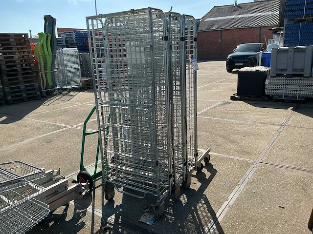 Mobiele draadkarren (3x) - afbeelding 1 van  3