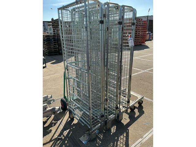 Mobiele draadkarren (3x) - afbeelding 2 van  3