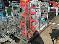 Mobiele draadmand (3x) - afbeelding 1 van  3