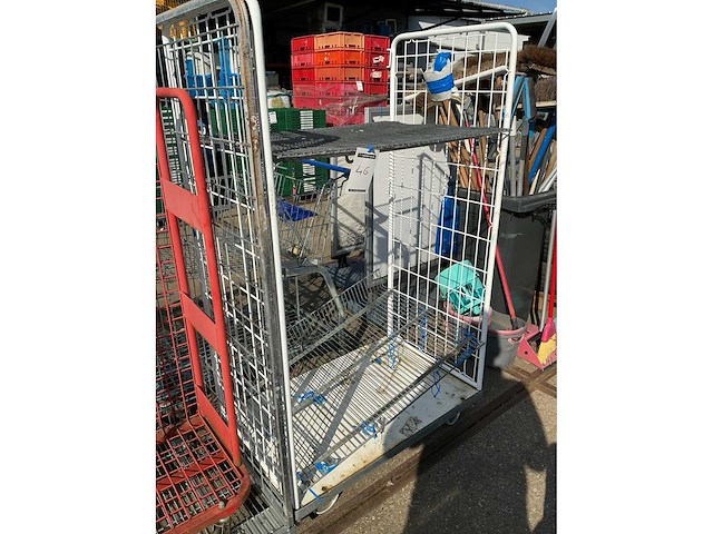 Mobiele draadmand (3x) - afbeelding 3 van  3