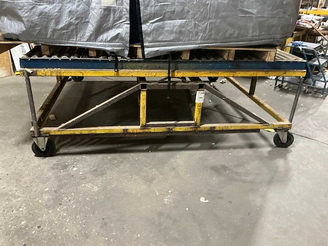 Mobiele draaitafel met rollerbanen - afbeelding 2 van  8