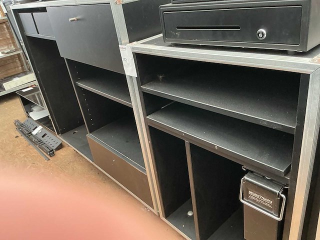 Mobiele flightcase meubel - afbeelding 1 van  3