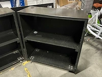 Mobiele houten presentatiemeubels van 100 × 100 cm (2x) - afbeelding 10 van  10