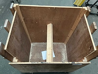 Mobiele houten transportwagen - afbeelding 5 van  6