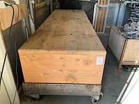 Mobiele houten werkbank - afbeelding 2 van  5