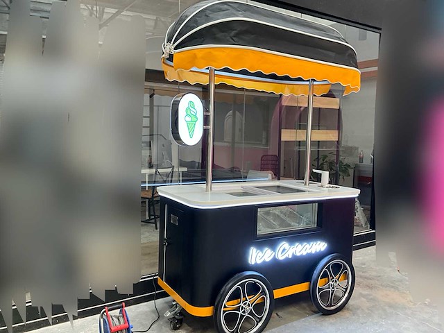 Mobiele ijs trolley - ongebruikt - afbeelding 6 van  11