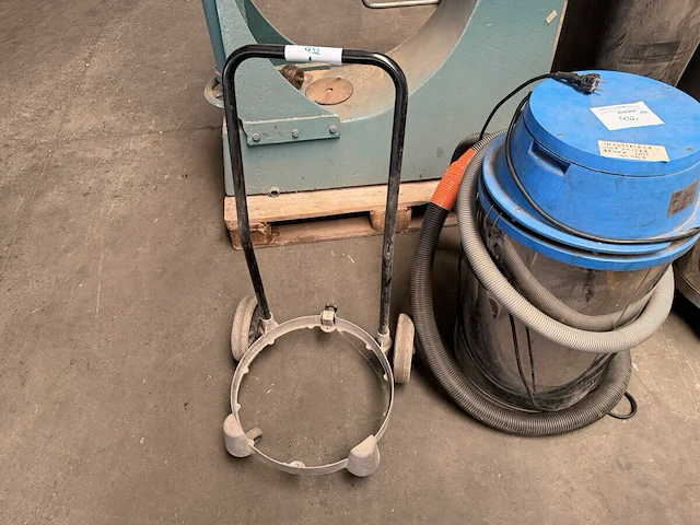 Mobiele industriële stofzuiger brown - afbeelding 5 van  6