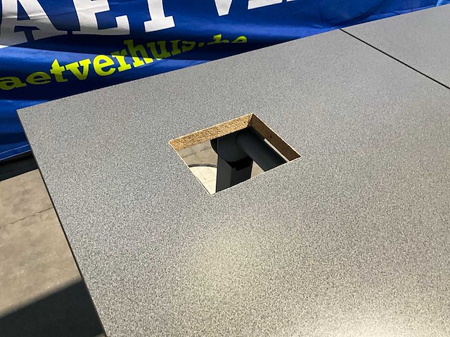 Mobiele inklapbare bureautafel (2x) - afbeelding 4 van  6