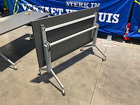 Mobiele inklapbare bureautafel (2x) - afbeelding 5 van  6