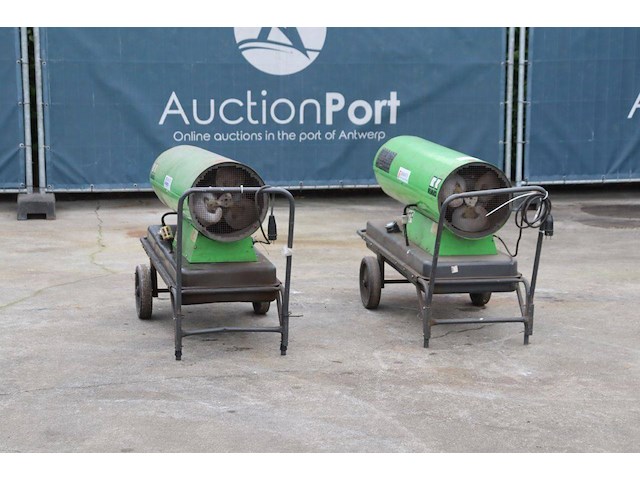 Mobiele kachels remko dz80hd elektrisch 230v 2stuks - afbeelding 1 van  1