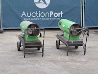 Mobiele kachels remko dz80hd elektrisch 230v 2stuks - afbeelding 1 van  1