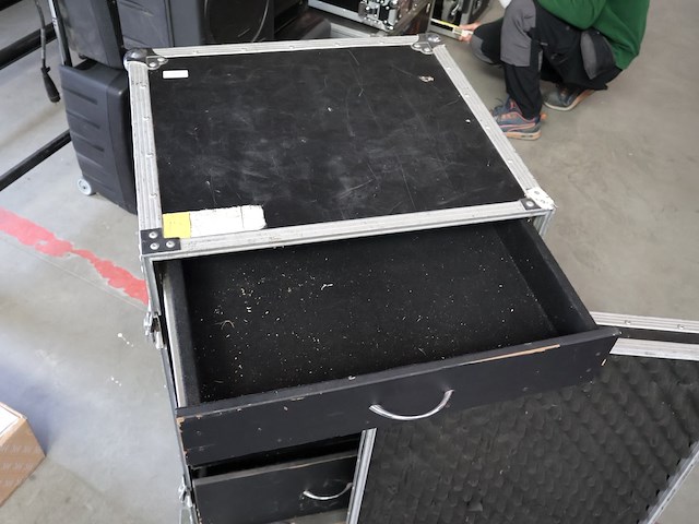 Mobiele kast in flightcase - afbeelding 3 van  5
