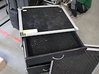 Mobiele kast in flightcase - afbeelding 3 van  5